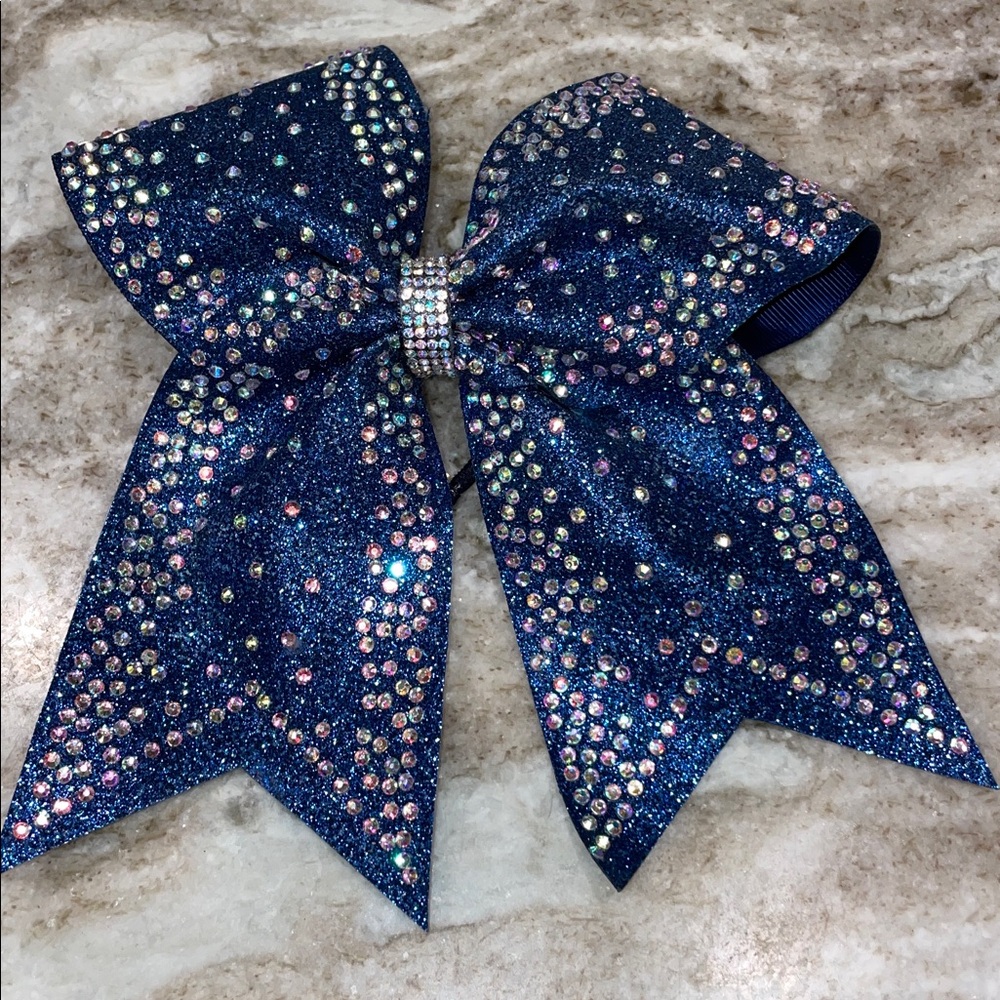 Sparkly cheer bow!